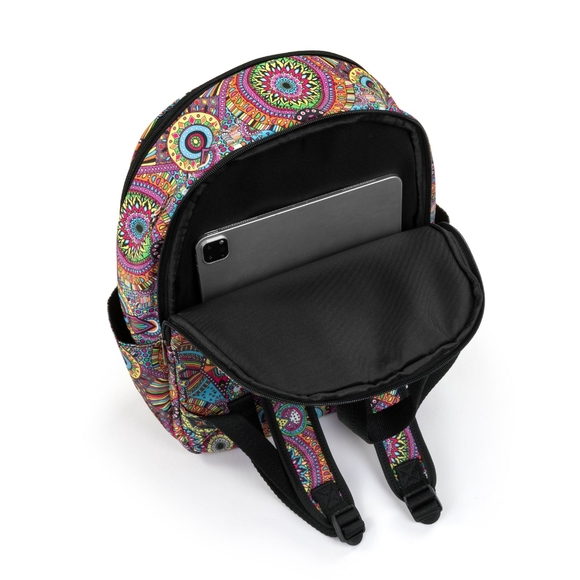 NWT Sakroots Rainbow Wanderlust Larchmont Backpack Firm Price*Last 1 - Picture 2 of 8